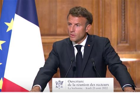 Discours de la Sorbonne Emmanuel Macron veut transformer lécole