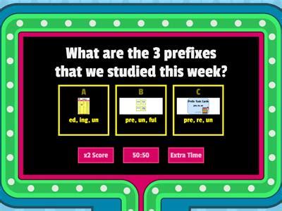 Prefix and suffix games - Teaching resources