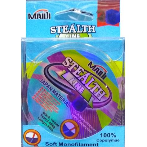 Леска зимняя Stealth Line 3D ( 0,12мм / 3,8кг / 30м) 1упак*10шт.