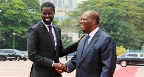 Bassirou Diomaye Faye En Côte Divoire Voici Ce Que Le Président