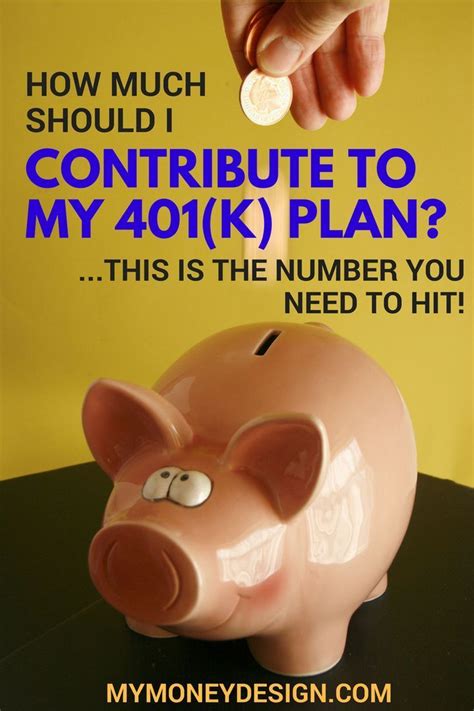 How Much Should I Contribute To My 401 K Plan Each Year Is The Magic