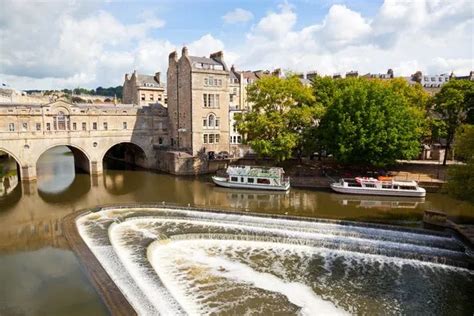 Baths Pulteney Weir Vanishes As Heavy Rain Batters City Somerset Live