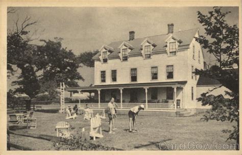 Old Village Inn Oak Bluffs, MA Postcard