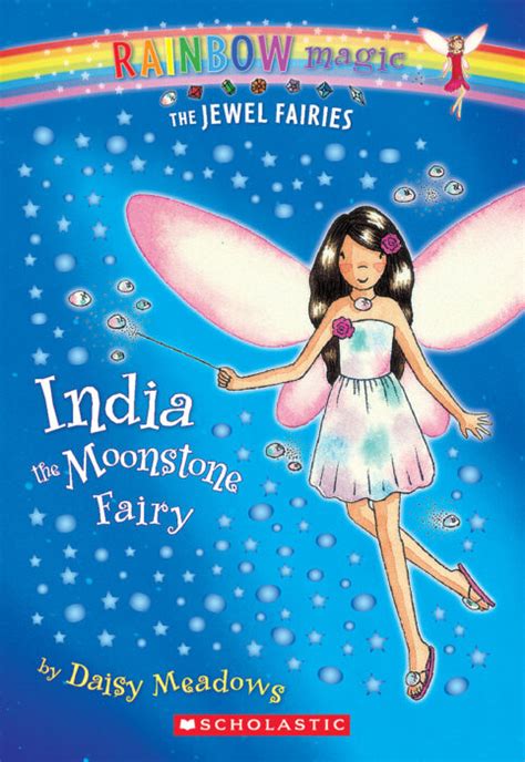 Rainbow Magic The Jewel Fairies India The Moonstone Fairy By Daisy Meadows