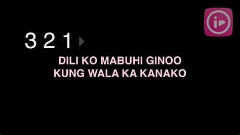 Ikaw Ang Tanan Kanako Karaoke Kanimo Lang By Victory Band Minus One Instrumental Lyrics