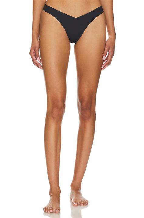 Frankies Bikinis Enzo Bikini Bottom In Black Revolve