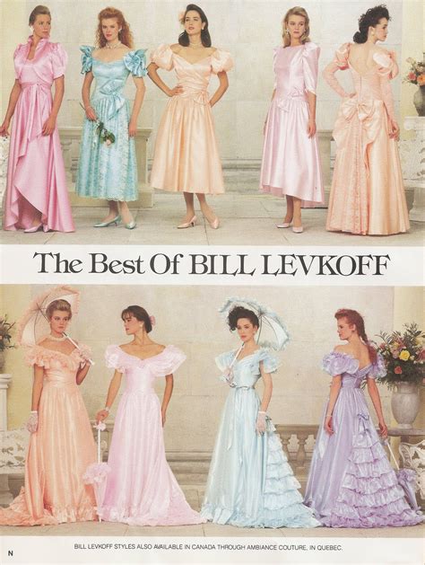 Bill Levkoff Dresses From The 1980s They Have Been Around Since The 80