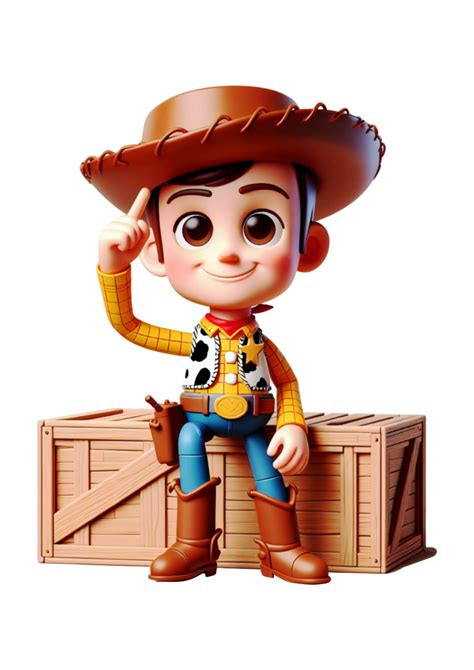 Toy Story Xerife Woody Boneco Png