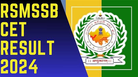 Rsmssb Cet Result How To Check Cut Off Marks And More