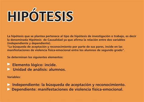 31 Sistema De Hipotesis 311 Formulacion De Hipotesis General Images