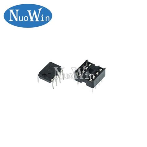 20pcs Ne555 Ic 555 And 8 Pin Dip Sockets 10 Each Ic Ne555 And Sockets Dip8 Diy For Arduino