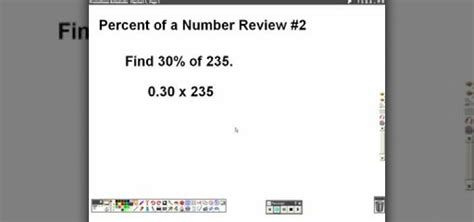 How To Find A Percentage Of A Whole Number In Basic Math Math