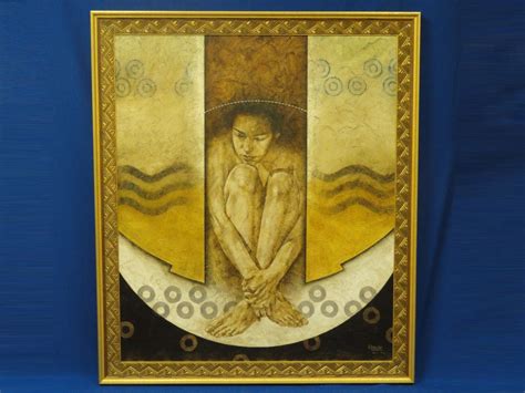 MONUMENTAL HERNAN SOSA NUDE FEMALE PAINTING LISTED PERUVIAN ARTIST 47 EBay