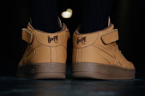 A Bathing Ape Finally Releases The Bape Sta Mid M1 Foot Soldier The Switch Up