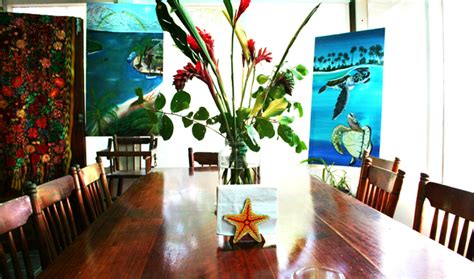 Cocoplum Gardens Spa Cafe Art Caye Caulker Belize