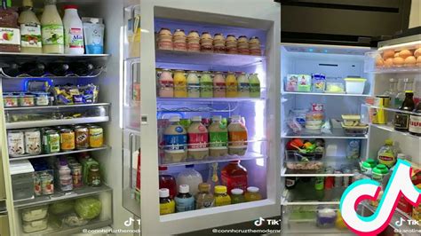 Satisfying Fridge Restock Asmr Best Aesthetic Tiktok Youtube