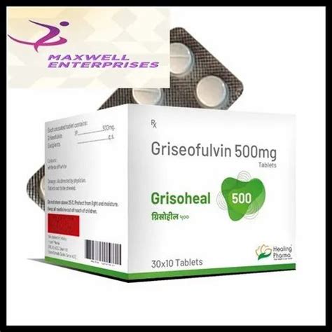 Griseofulvin Tablets I P Non Prescription Treatment Fungal