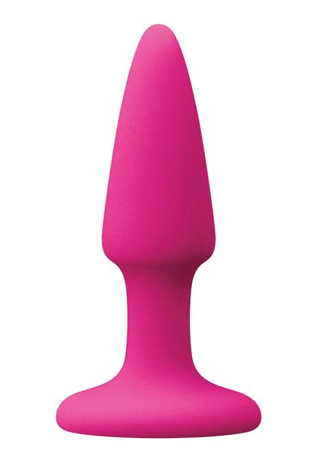 Colours Pleasure Plug Silicone Mini Anal Plug Pink Wholesale Adult Toys