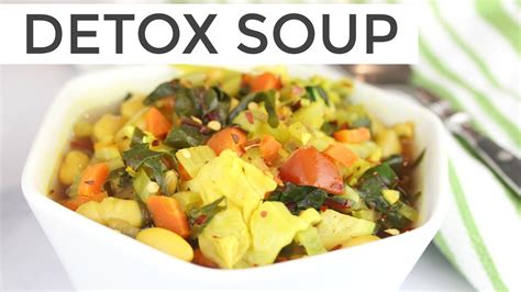 Cleansing Detox Soup Recipe Healthy Delicious Youtube