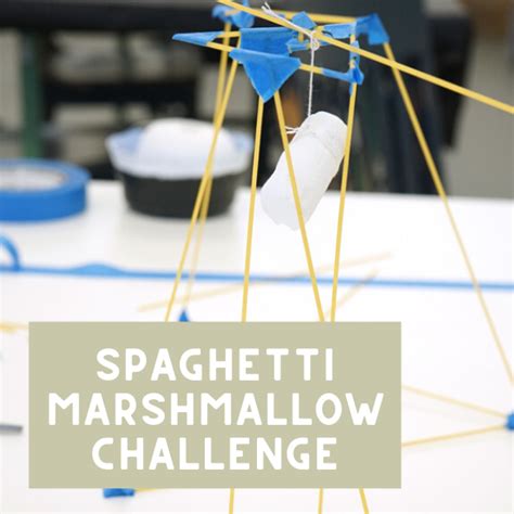 How To Build A Spaghetti Marshmallow Tower