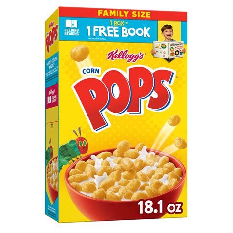 Kellogg S Corn Pops Original Cold Breakfast Cereal Oz Walmart