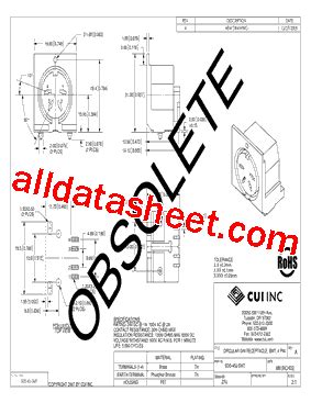 SDS 40J SMT Datasheet PDF CUI INC