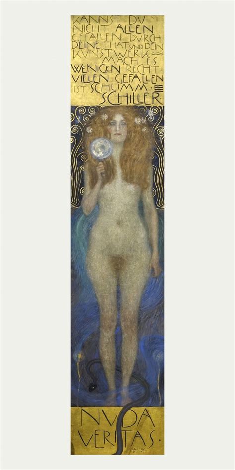 Gustav Klimt S Nuda Veritas 1899 Free Photo Illustration Rawpixel