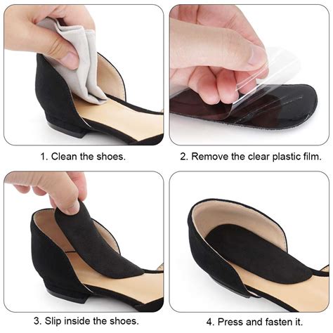 Buy Sqht Orthotics Medial And Lateral Heel Wedge Silicone Insoles For