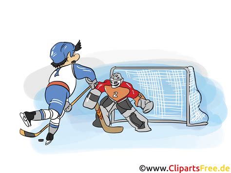 Ice Hockey Game Illustrations