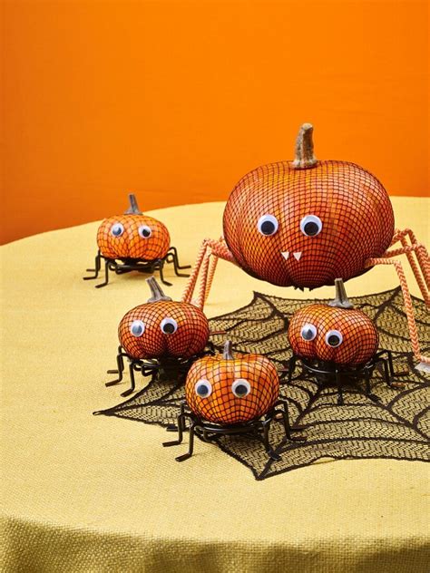 Pumpkin Spiders As Halloween Decoration License Image 11981010 Image Professionals