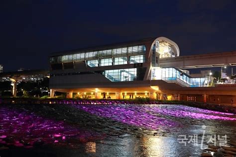 대구 북구 밤이 아름다운 도심 팔거천 야간경관 조성사업 완료 국제i저널