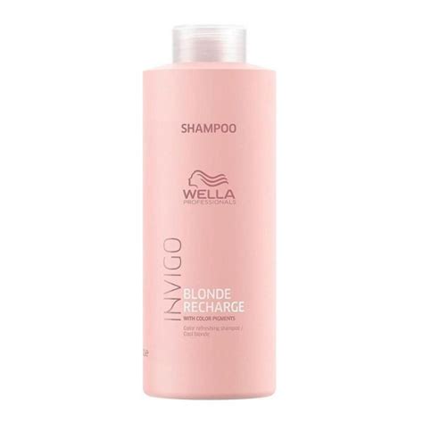 Wella Shampoo Anti Amarelamento Professionals Invigo Blonde Recharge 1L