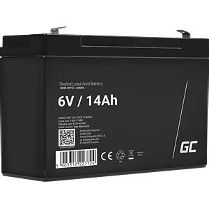 GC AGM34 14AH AGM Battery 6 V 14 Ah At Reichelt Elektronik