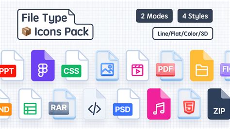 File Type Icon Pack Figma