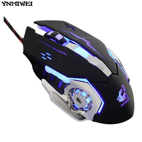 Mouse Gaming Macro 4000DPI - Black - JakartaNotebook.com