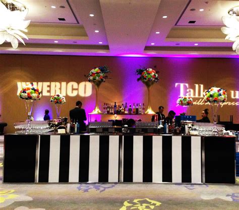 Corporate Event - Bar Design | Event bar, Bar design, Event design