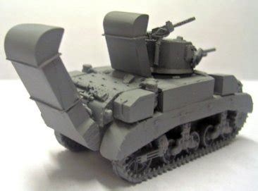 Milicast Models AFVs Stuart III Light Tank M3A1 With Deep Wading