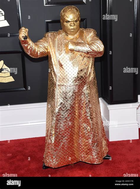 CeeLo Green aka Gnarly Davidson attending the 59th Annual Grammy Awards ...