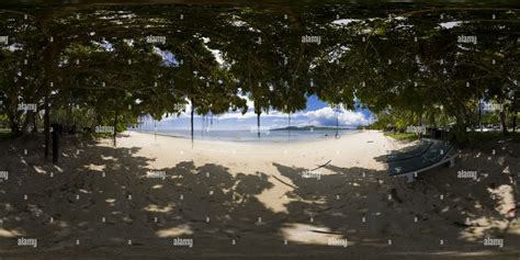 360° View Of Lomani Island Resort Beach In Fiji Alamy