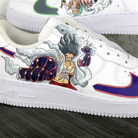 One Piece Luffy X Zoro Air Force Custom Daniel Customs