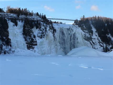 Montmorency Falls, Quebec City | Quebec city, Old quebec, Montmorency