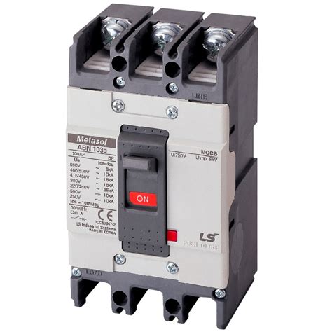 Cầu Dao Tự Động MCCB LS ABN103c 3P 60A 22kA