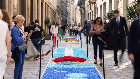 Infiorata Di Via Della Spiga A Milano La Quarta Edizione Di Semina