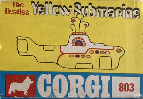 Lot 473 - BEATLES YELLOW SUBMARINE CORGI TOY IN BOX.