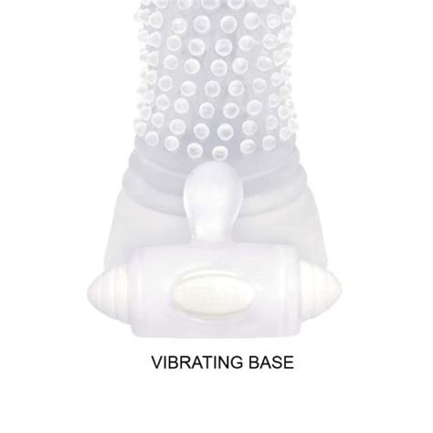 The 9 S Vibrating Nubbed Sextender Clear Sex Toys At Adult Empire