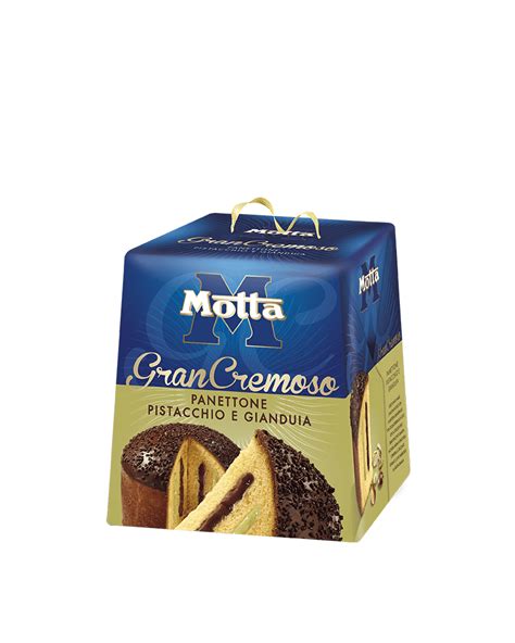 Motta Panettone Pistacchio E Gianduia Angelos Italian Bakery Market