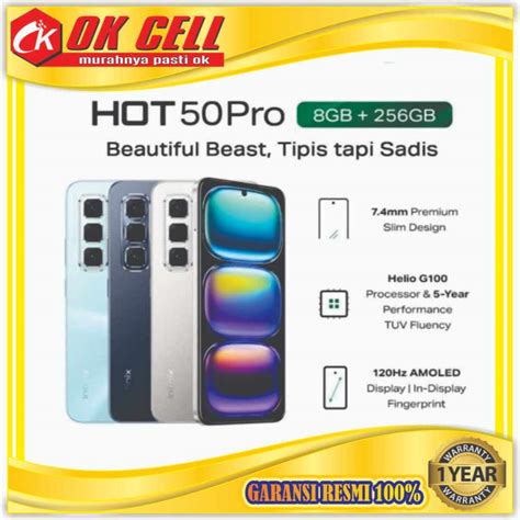 Jual Infinix Hot 50 Pro 8 256GB Garansi Resmi Shopee Indonesia