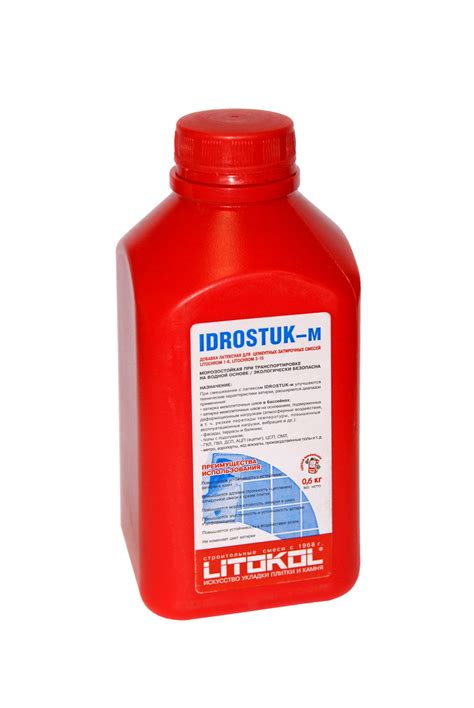купить Латексная добавка для затирки IDROSTUK-м 0,6 кг (на 2 кг фуги) в ...