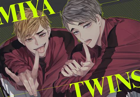 Miya Twins Haikyuu Image By Hemoon Zerochan Anime