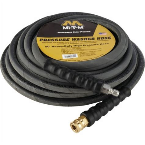 Mi T M In X Ft Psi Heavy Duty Pressure Washer Hose Aw